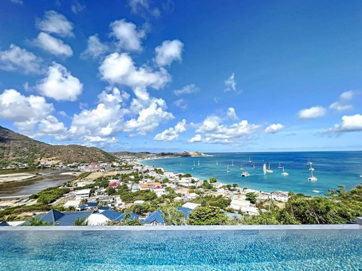 Frangipani Room In Shared Villa Diamant, Swimming Pool, Sea View Grand Case Eksteriør billede